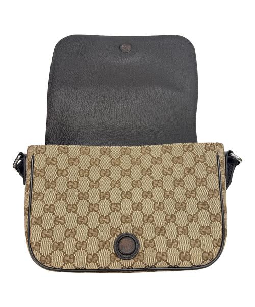 GUCCI（グッチ）GUCCI (グッチ) ショルダーバッグ GG ブラウンの古着・服飾アイテム