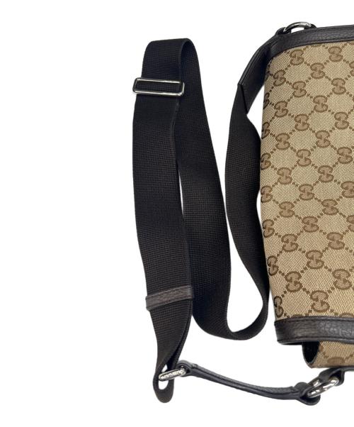 GUCCI（グッチ）GUCCI (グッチ) ショルダーバッグ GG ブラウンの古着・服飾アイテム