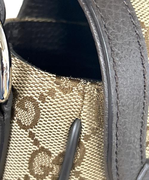 GUCCI（グッチ）GUCCI (グッチ) ショルダーバッグ GG ブラウンの古着・服飾アイテム