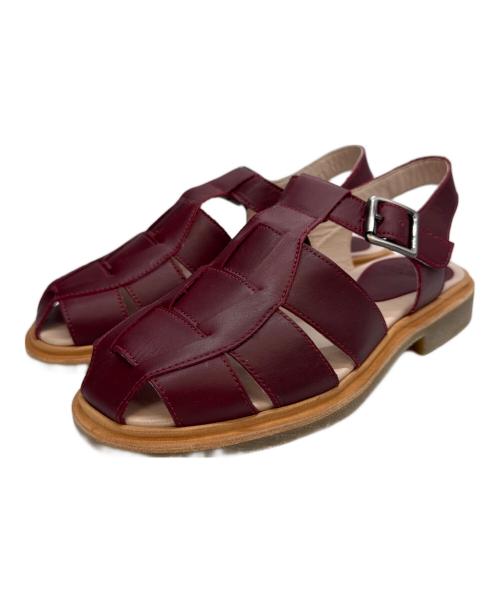 PARABOOT（パラブーツ）PARABOOT (パラブーツ) イベリス グルカサンダル レッド サイズ:4の古着・服飾アイテム