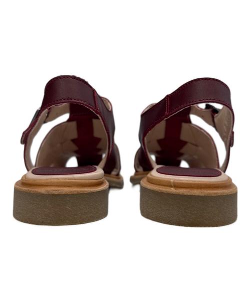 PARABOOT（パラブーツ）PARABOOT (パラブーツ) イベリス グルカサンダル レッド サイズ:4の古着・服飾アイテム