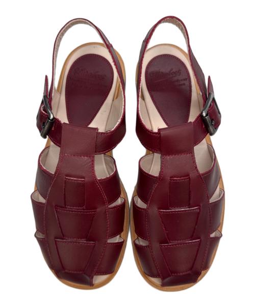 PARABOOT（パラブーツ）PARABOOT (パラブーツ) イベリス グルカサンダル レッド サイズ:4の古着・服飾アイテム