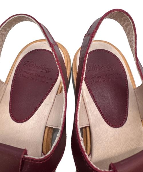 PARABOOT（パラブーツ）PARABOOT (パラブーツ) イベリス グルカサンダル レッド サイズ:4の古着・服飾アイテム