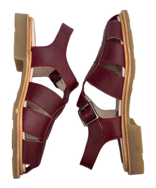 PARABOOT（パラブーツ）PARABOOT (パラブーツ) イベリス グルカサンダル レッド サイズ:4の古着・服飾アイテム