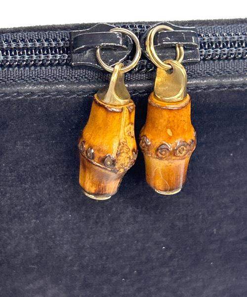 GUCCI（グッチ）GUCCI (グッチ) 2WAYバッグ ネイビーの古着・服飾アイテム