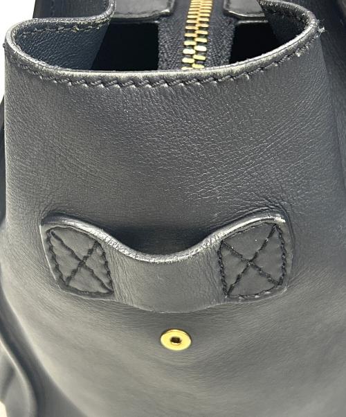 CELINE（セリーヌ）CELINE (セリーヌ) ラゲージ ミニ ショッパー ネイビーの古着・服飾アイテム