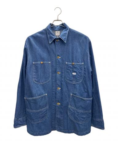Lee 91-j 復刻 サイズ40 縦落ち ハウスタグ 足長L インディゴ 中古・古着通販】LEE (リー) カバーオール 91-J インディゴ サイズ:40