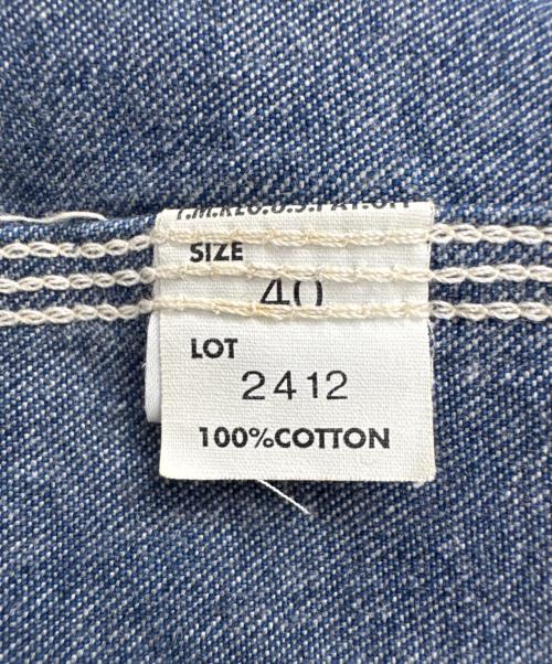 LEE（リー）LEE (リー) カバーオール 91-J インディゴ サイズ:40の古着・服飾アイテム