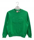 SUPREME×LACOSTE LIVEシュプリーム×ラコステライブ）の古着「Pique Crewneck」｜グリーン