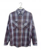 big macビッグマック）の古着「チェックシャツ」｜ブルー×グレー
