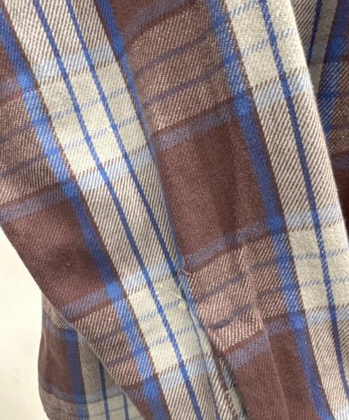 big mac（ビッグマック）big mac (ビッグマック) チェックシャツ ブルー×グレー サイズ:XLの古着・服飾アイテム