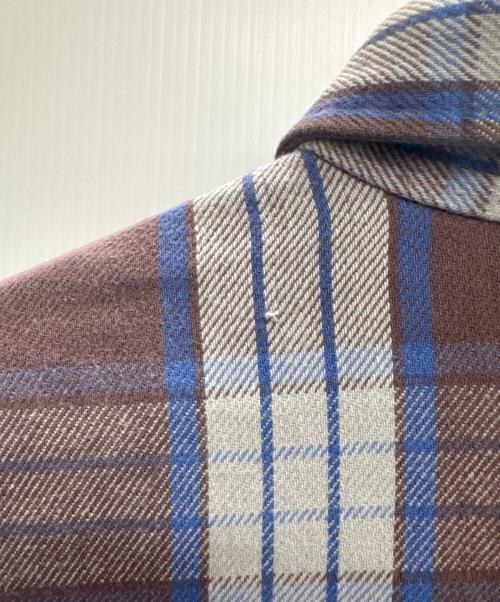 big mac（ビッグマック）big mac (ビッグマック) チェックシャツ ブルー×グレー サイズ:XLの古着・服飾アイテム