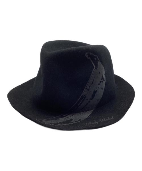 CA4LA（カシラ）CA4LA (カシラ) ANDY WARHOL (アンディウォーホル) ウールハット ブラック サイズ:Mの古着・服飾アイテム
