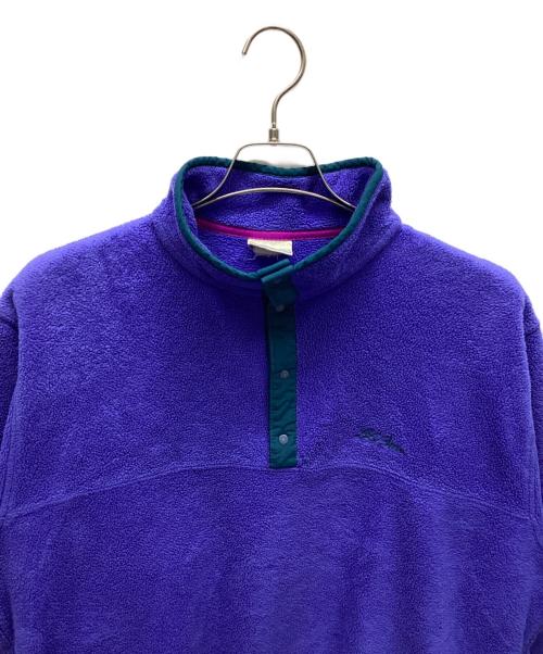 L.L.Bean（エルエルビーン）L.L.Bean (エルエルビーン) フリースプルオーバー パープル サイズ:不明の古着・服飾アイテム