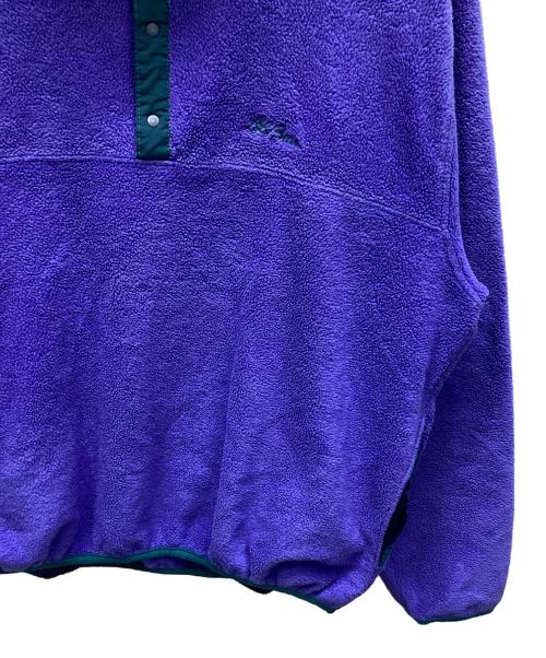 L.L.Bean（エルエルビーン）L.L.Bean (エルエルビーン) フリースプルオーバー パープル サイズ:不明の古着・服飾アイテム