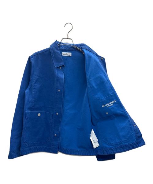 STONE ISLAND（ストーンアイランド）STONE ISLAND (ストーンアイランド) Marina Work Jacket ブルー サイズ:Mの古着・服飾アイテム