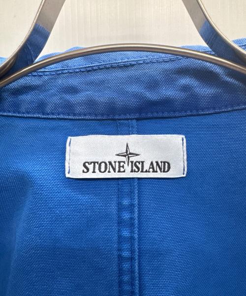 STONE ISLAND（ストーンアイランド）STONE ISLAND (ストーンアイランド) Marina Work Jacket ブルー サイズ:Mの古着・服飾アイテム