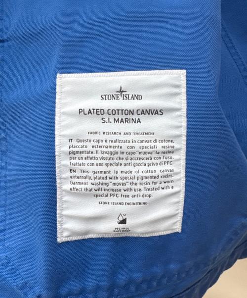 STONE ISLAND（ストーンアイランド）STONE ISLAND (ストーンアイランド) Marina Work Jacket ブルー サイズ:Mの古着・服飾アイテム