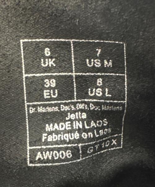 Dr.Martens（ドクターマーチン）Dr.Martens (ドクターマーチン) JETTA ブーツ ブラック サイズ:UK6の古着・服飾アイテム