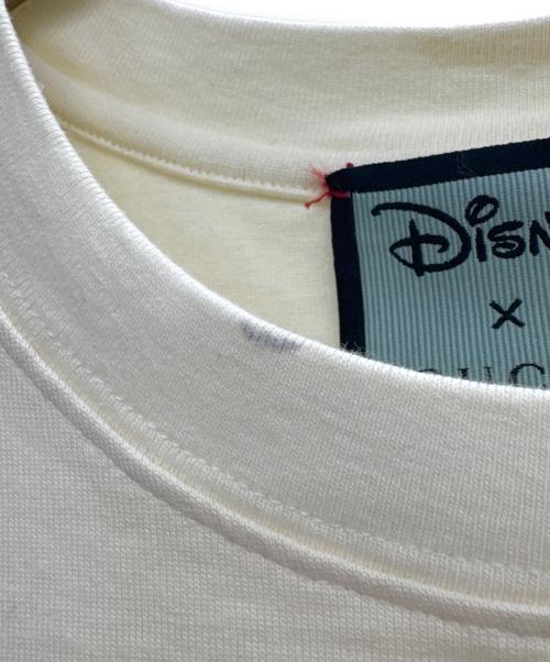 GUCCI（グッチ）GUCCI (グッチ) DISNEY (ディズニー) ミッキーマウス Tシャツ ベージュ サイズ:Lの古着・服飾アイテム