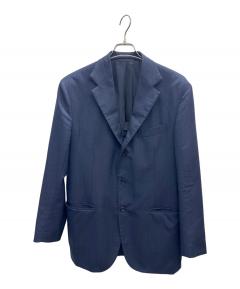 中古・古着通販】ISAIA (イザイア) テーラードジャケット ネイビー