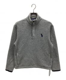 POLO GOLF（ポロ ゴルフ）の古着「フリースプルオーバー」｜グレー