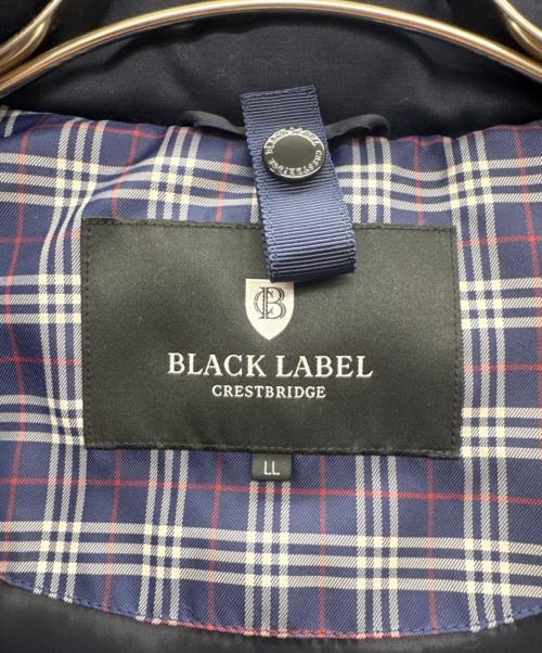 BLACK LABEL CRESTBRIDGE（ブラックレーベル クレストブリッジ）BLACK LABEL CRESTBRIDGE (ブラックレーベル クレストブリッジ) ダウンジャケット ネイビー サイズ:LLの古着・服飾アイテム