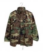 US ARMYユーエスアーミー）の古着「M-65 フィールドジャケット USウッドランド 1983年」｜グリーン