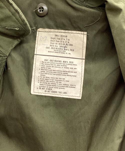 US ARMY（ユーエスアーミー）US ARMY (ユーエスアーミー) M-65 フィールドジャケット 1976年 グリーン サイズ:SMALL REGULARの古着・服飾アイテム