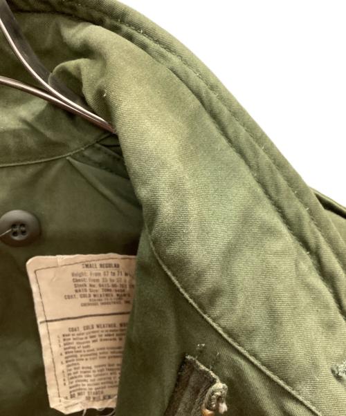 US ARMY（ユーエスアーミー）US ARMY (ユーエスアーミー) M-65 フィールドジャケット 1975年 グリーン サイズ:SMALL REGULARの古着・服飾アイテム