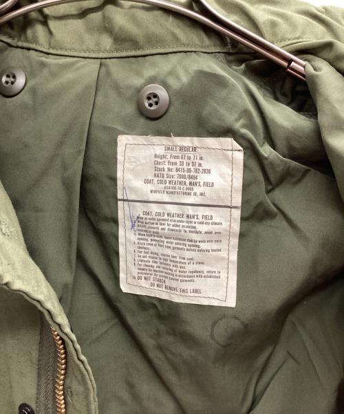 US ARMY（ユーエスアーミー）US ARMY (ユーエスアーミー) M-65 フィールドジャケット 1976年 グリーン サイズ:SMALL REGULARの古着・服飾アイテム