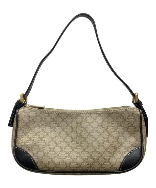 CELINE（セリーヌ）CELINE (セリーヌ) ハンドバッグ マカダム カーキの古着・服飾アイテム