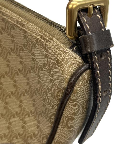 CELINE（セリーヌ）CELINE (セリーヌ) ハンドバッグ マカダム カーキの古着・服飾アイテム