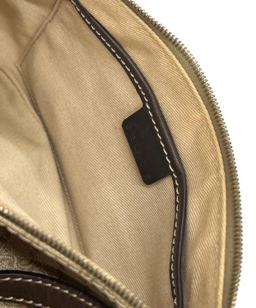 CELINE（セリーヌ）CELINE (セリーヌ) ハンドバッグ マカダム カーキの古着・服飾アイテム