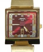 SEIKOセイコー）の古着「ALBA AKA」｜レッド