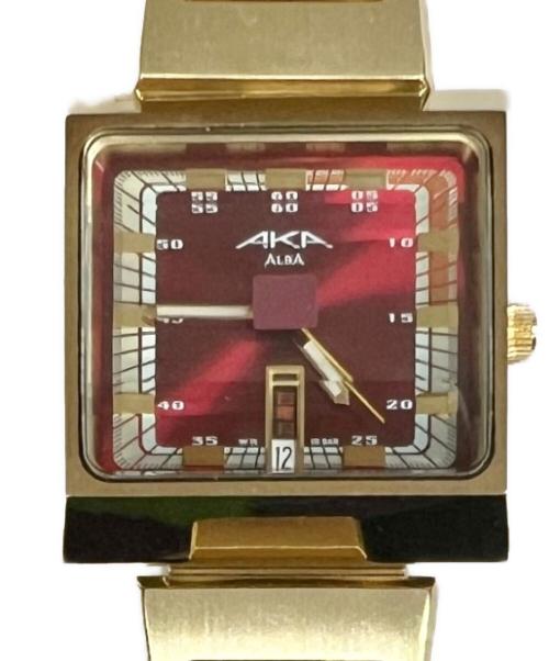 SEIKO（セイコー）SEIKO (セイコー) ALBA AKA レッドの古着・服飾アイテム