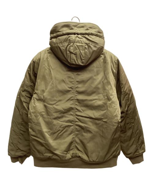 AVIREX（アヴィレックス）AVIREX (アヴィレックス) フーデッドフライトジャケット カーキ サイズ:XL 未使用品の古着・服飾アイテム