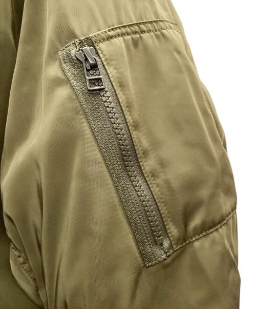 AVIREX（アヴィレックス）AVIREX (アヴィレックス) フーデッドフライトジャケット カーキ サイズ:XL 未使用品の古着・服飾アイテム