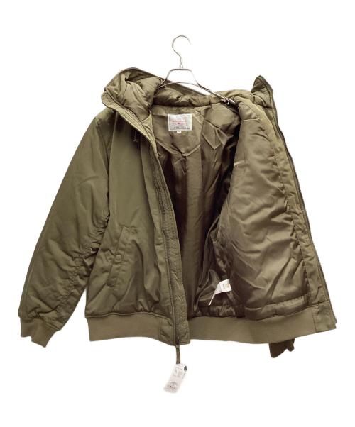 AVIREX（アヴィレックス）AVIREX (アヴィレックス) フーデッドフライトジャケット カーキ サイズ:XL 未使用品の古着・服飾アイテム
