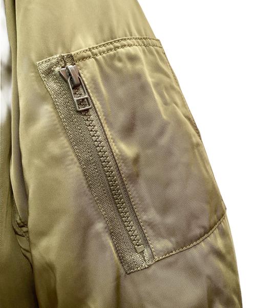 AVIREX（アヴィレックス）AVIREX (アヴィレックス) フーデッドフライトジャケット カーキ サイズ:XL 未使用品の古着・服飾アイテム