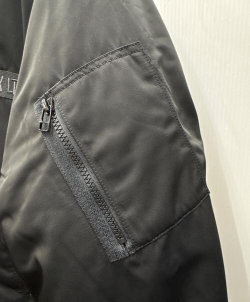 AVIREX（アヴィレックス）AVIREX (アヴィレックス) フーデッドフライトジャケット ブラック サイズ:XL 未使用品の古着・服飾アイテム