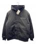 AVIREX（アヴィレックス）の古着「フーデッドフライトジャケット」｜ブラック