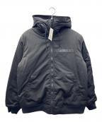 AVIREXアヴィレックス）の古着「フーデッドフライトジャケット」｜ブラック
