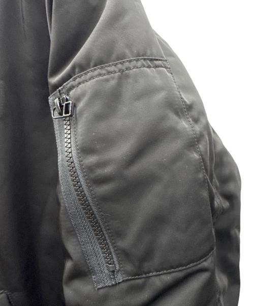 AVIREX（アヴィレックス）AVIREX (アヴィレックス) フーデッドフライトジャケット ブラック サイズ:XL 未使用品の古着・服飾アイテム