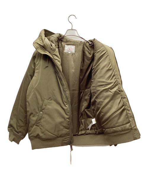 AVIREX（アヴィレックス）AVIREX (アヴィレックス) フーデッドフライトジャケット カーキ サイズ:XL 未使用品の古着・服飾アイテム