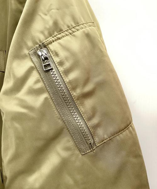 AVIREX（アヴィレックス）AVIREX (アヴィレックス) フーデッドフライトジャケット カーキ サイズ:XL 未使用品の古着・服飾アイテム