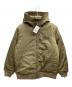 AVIREX（アヴィレックス）の古着「フーデッドフライトジャケット」｜カーキ