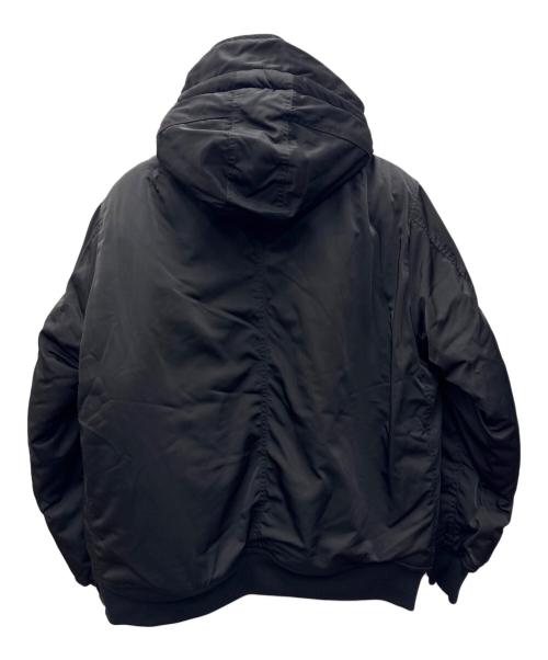 AVIREX（アヴィレックス）AVIREX (アヴィレックス) フーデッドフライトジャケット ブラック サイズ:XL 未使用品の古着・服飾アイテム