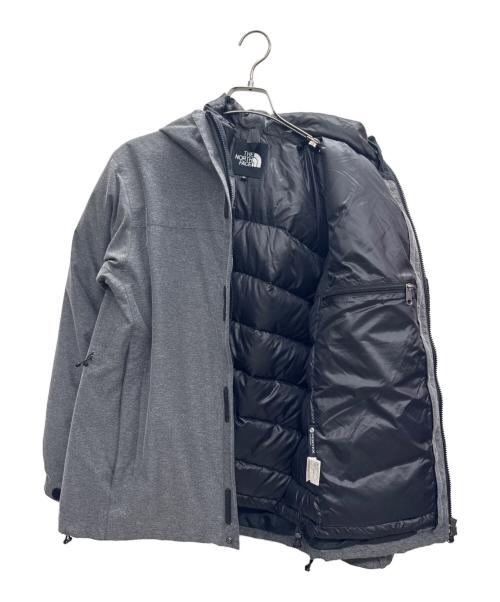 THE NORTH FACE（ザ ノース フェイス）THE NORTH FACE (ザ ノース フェイス) ノベルティゼウストリクライメート ダウンジャケット グレー サイズ:Mの古着・服飾アイテム