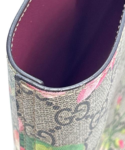 GUCCI（グッチ）GUCCI (グッチ) トートバッグ GGブルームス ベージュ×レッドの古着・服飾アイテム